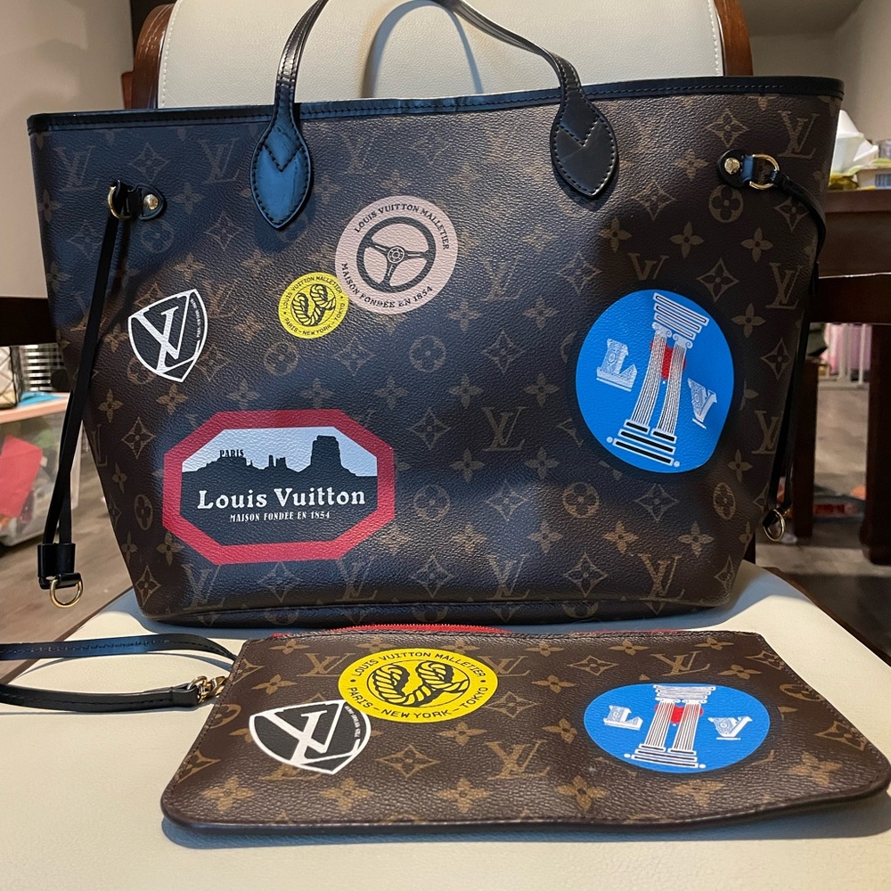 ❤️sold❤️ worldtour neverfull tote